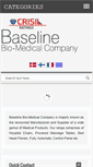 Mobile Screenshot of baselinebio.com